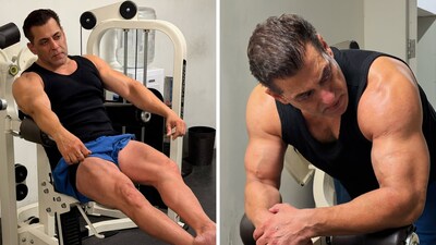 Salman Khan shared gym photos ahead of his 60th birthday, highlighting strength training and consistent fitness habits. (Pic credit: beingsalmankhan/ instagram)