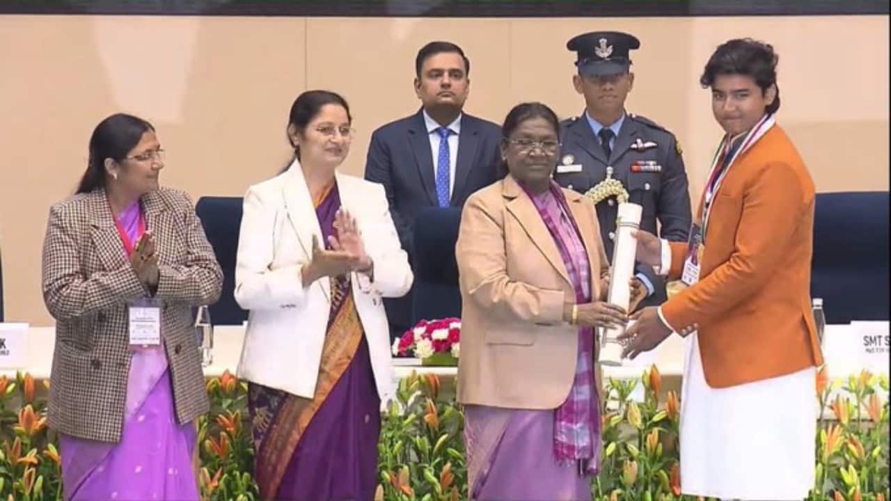 India star Vaibhav Suryavanshi honoured with Pradhan Mantri Rashtriya Bal Puraskar by President Murmu