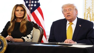 Trump blends faith, power, political messaging