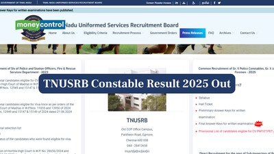 TNUSRB Constable Result 2025 Out: 18,689 Candidates Shortlisted for PMT PET; Link to Download PDF Here
