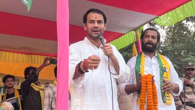 Janshakti Janata Dal chief Tej Pratap Yadav