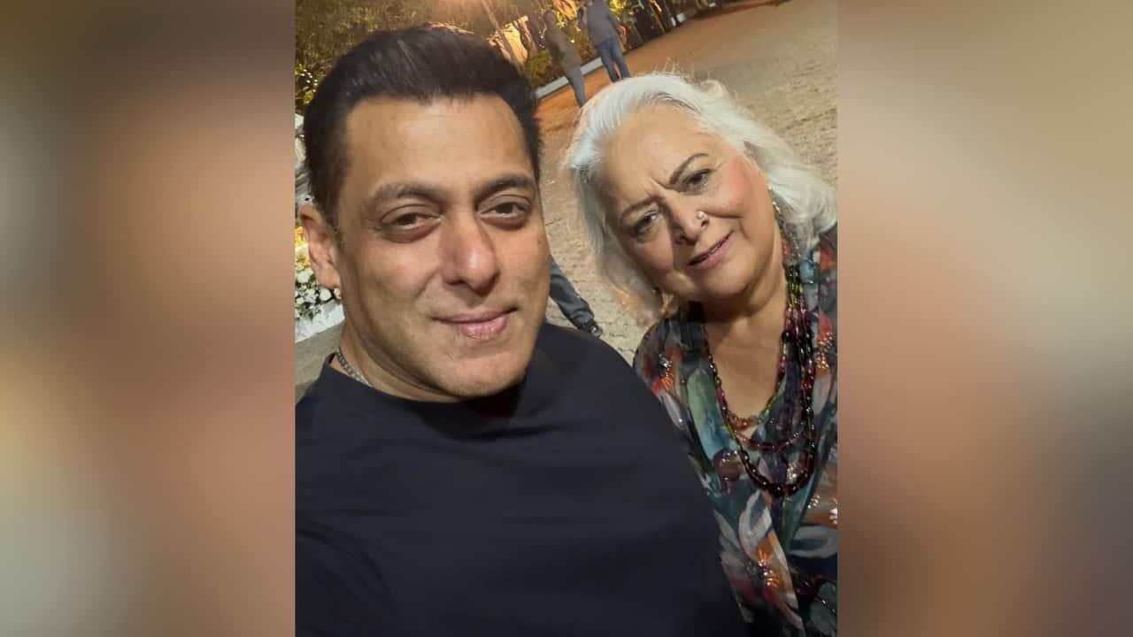 Politician Beena Kak shared a series of inside pictures from Salman's birthday. She shared a selfie with with the actor.