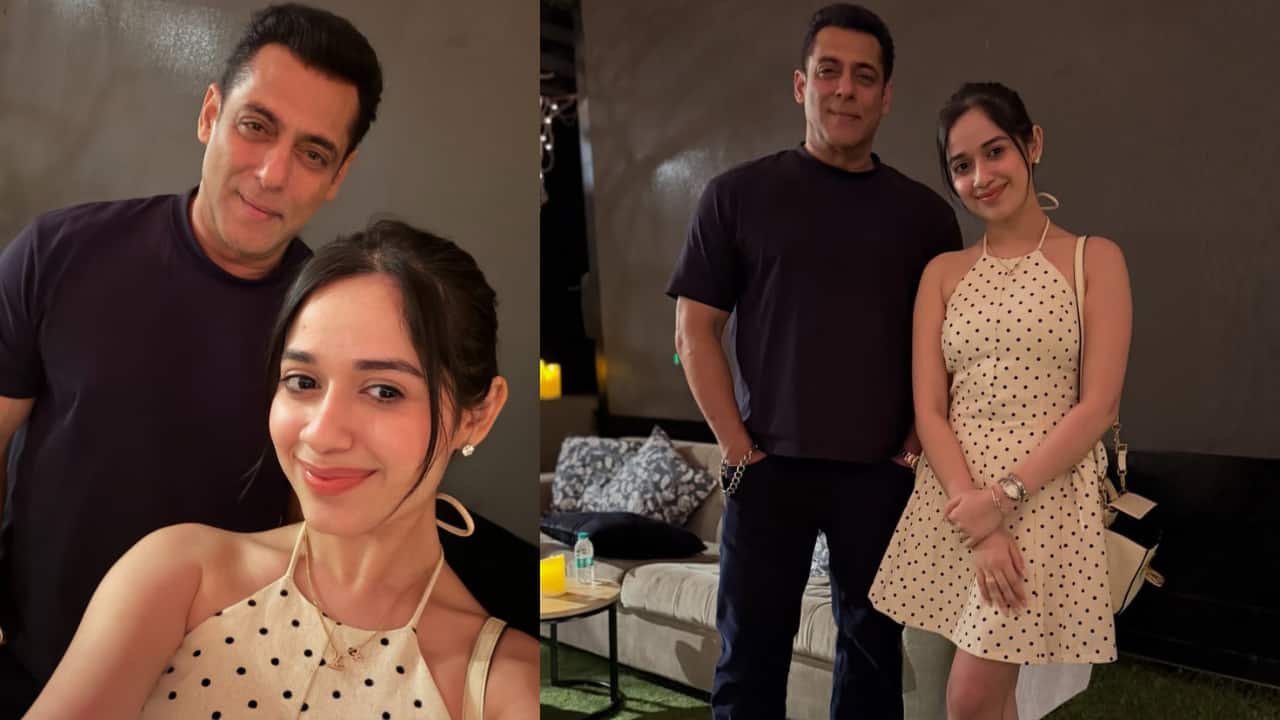 Jannat Zubair TV actress Jannat Zubair was also invited at Salman Khan's 60th birthday party. Jannat posed with Salman and also shared a selfie with him.