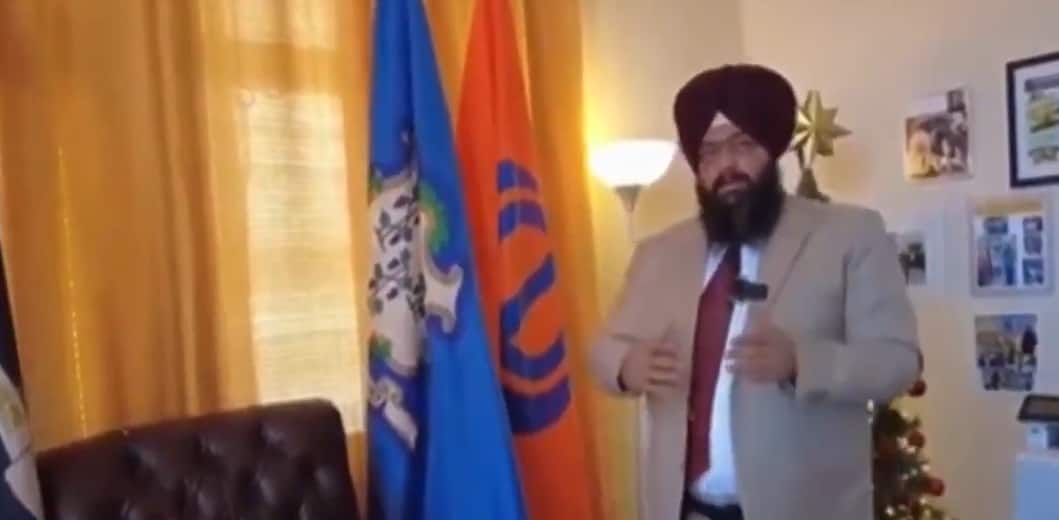Mayor of Norwich Swaranjit Singh Khalsa hoists Sikh flag in office, plans 53 'cultural days'