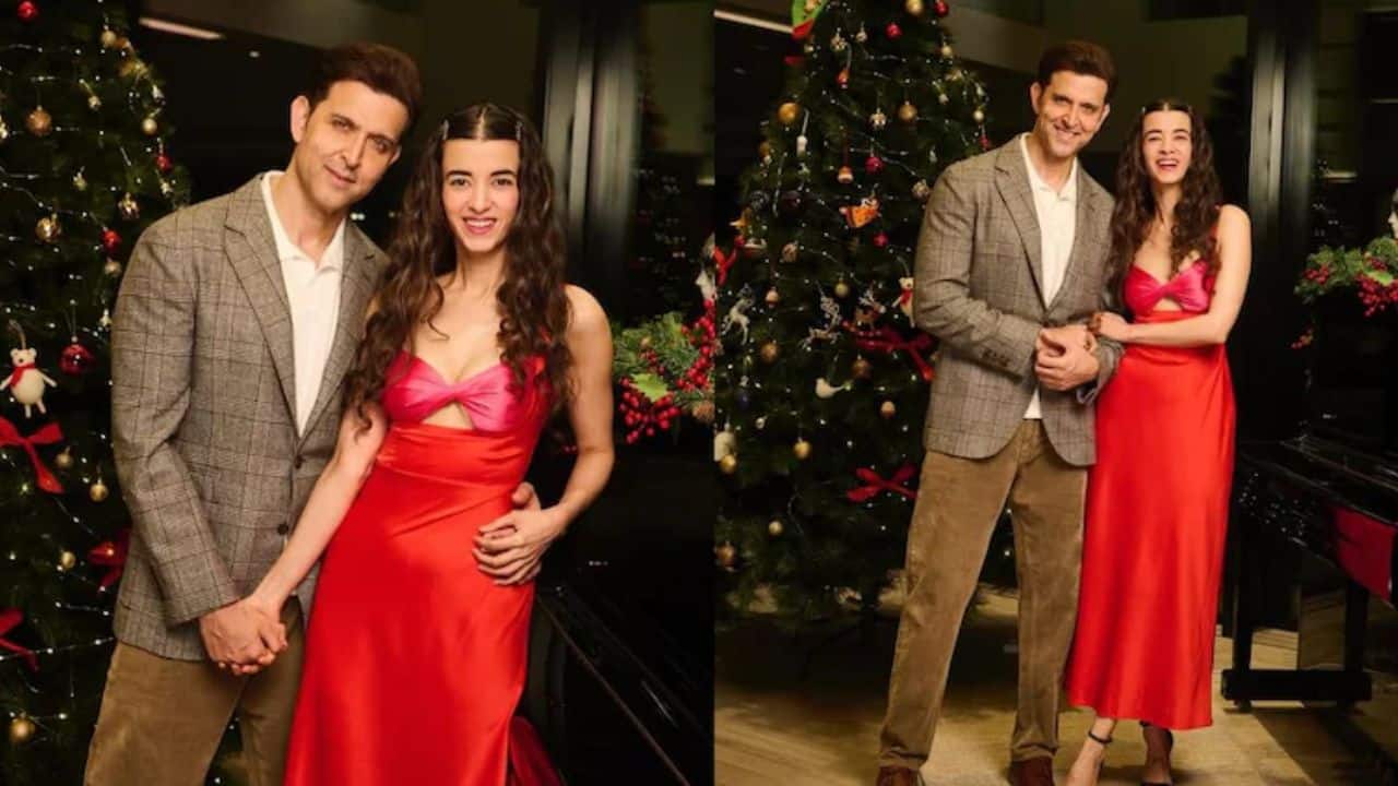 Hrithik Roshan and girlfriend Saba Azad share loved-up Christmas pictures