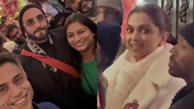 Deepika Padukone and Ranveer Singh spotted in NYC