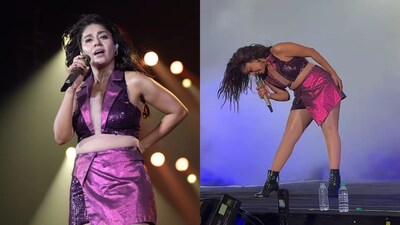 ‘What was that?’ Sunidhi Chauhan’s high-energy dance at Delhi LIVE concert leaves internet shocked, watch here