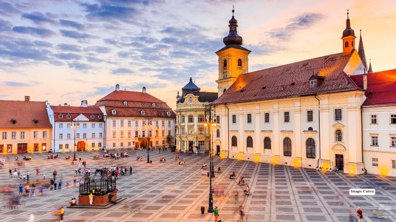 6. Romania (Bucharest &amp; Transylvania) Romania offers medieval towns, scenic mountains, and vibrant nightlife—all without the high costs of Western Europe. Indian travellers need a Schengen or Romanian visa, depending on the itinerary. From Dracula’s castles in Transylvania to the old-world charm of Bucharest, Romania offers plenty of low-cost activities, budget stays, and authentic dining experiences.