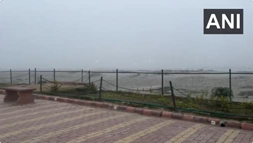 WATCH: Taj Mahal fades from view as dense fog engulfs Agra