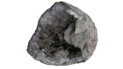 From one angle, the egg appears to be nothing more than a smooth, rounded stone. (Image:  He et al., J. Palaeogeogr., 2022)