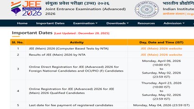 JEE Advanced 2026