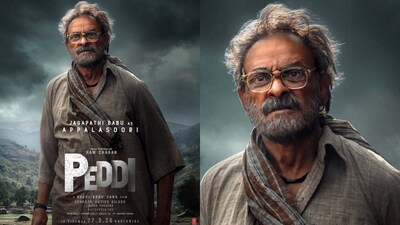Peddi: Jagapathi Babu debuts never-seen-before avatar as Appalasoori in Peddi