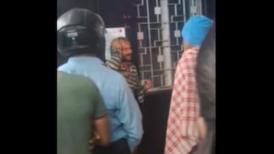 A video purportedly showing some miscreants waking up passengers, demanding Aadhaar cards and forcing them to chant slogans circulated widely on social media.