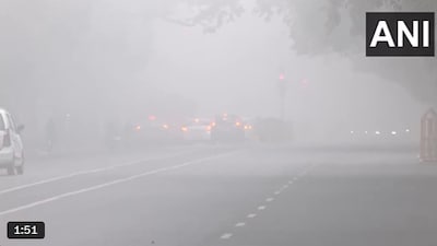 The India Meteorological Department (IMD) has issued a 'yellow' alert for dense fog on Tuesday morning.