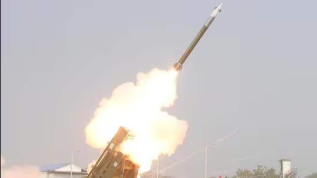 India conducts maiden flight test of 120-km range Pinaka guided rocket