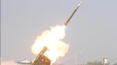 India conducts maiden flight test of 120-km range Pinaka guided rocket