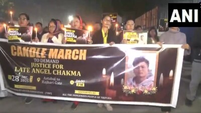 Following Chakma’s death on December 26, the police added Section 103(1) of the Bharatiya Nyaya Sanhita, prescribing death or life imprisonment for the offence of murder