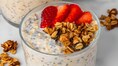 This healthy oat recipe for breakfast will add 45 gm to your busy morning diet, and it's super quick to make