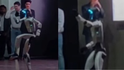 Robot dances to Dhurandhar song