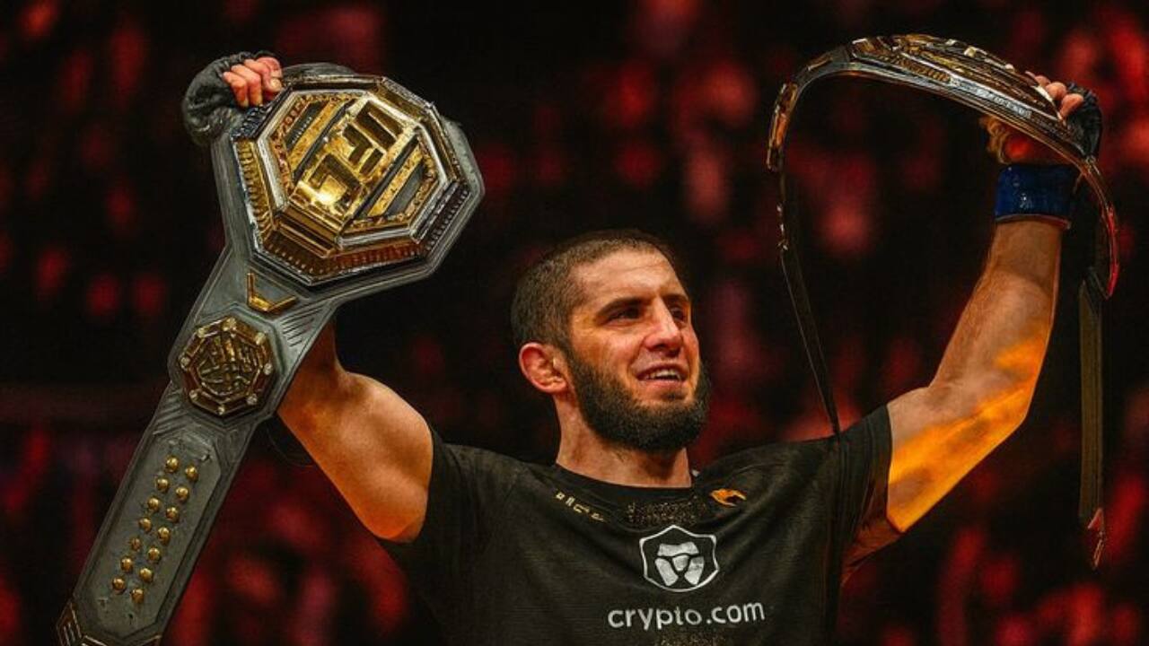 In MMA’s biggest year of shifts, Islam Makhachev etched his name in history by capturing belts in both lightweight and welterweight divisions. (Photo: X)