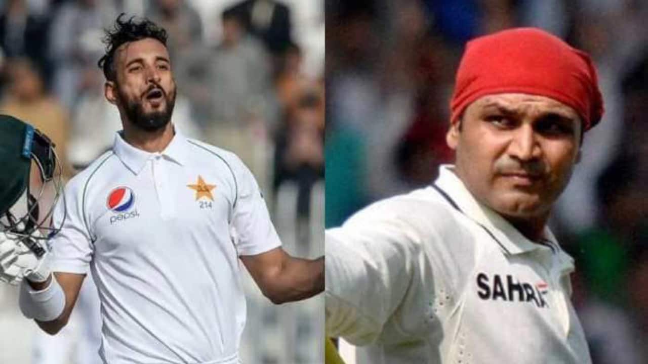 Pakistan Test captain breaks Virender Sehwag’s long-standing record with 177-ball double century