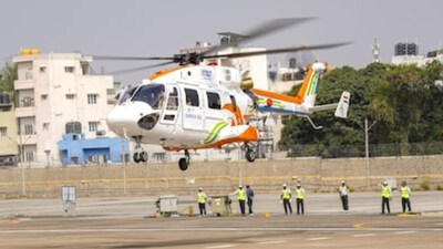 Designed and built to cater to the civil aviation market, the Dhruv NG features cutting-edge upgrades focused on safety, comfort, and operational efficiency