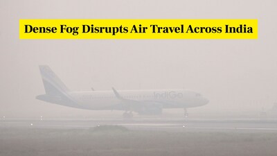 Low visibility disrupts air travel across India as airlines warn passengers of delays, diversions, and cancellations.