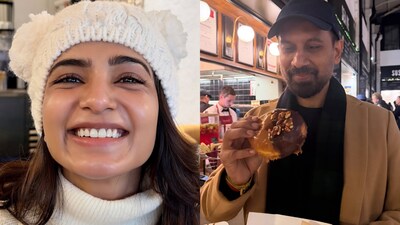 Samantha Ruth Prabhu, Raj Nidimoru enjoy donuts, croissant, fruit salads and special moments on Portugal honeymoon