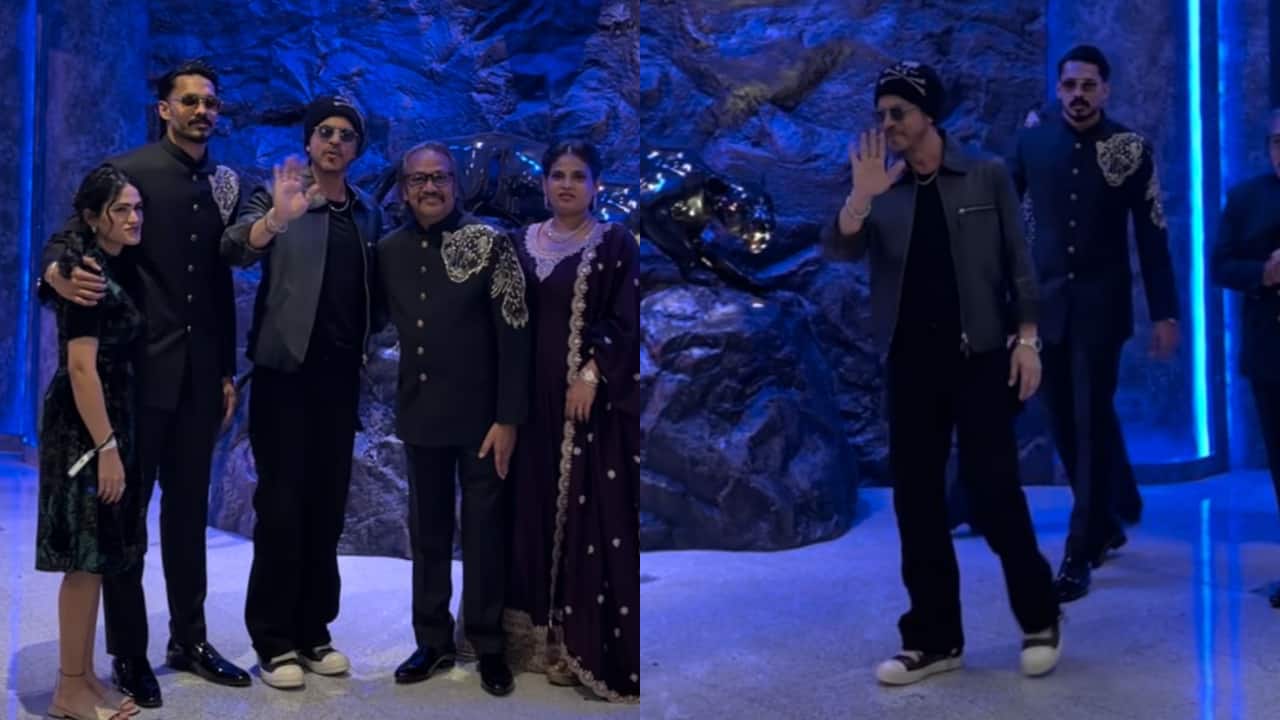 Shah Rukh Khan attends Panther Club launch in Dubai, greets fans, watch video