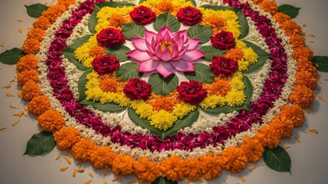 New Year 2026 rangoli designs: Modern, floral and eco-friendly ideas to welcome the year