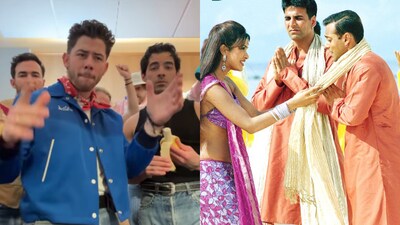 Nick Jonas grooves to wife Priyanka Chopra’s Mujhse Shaadi Karogi song and wins the internet