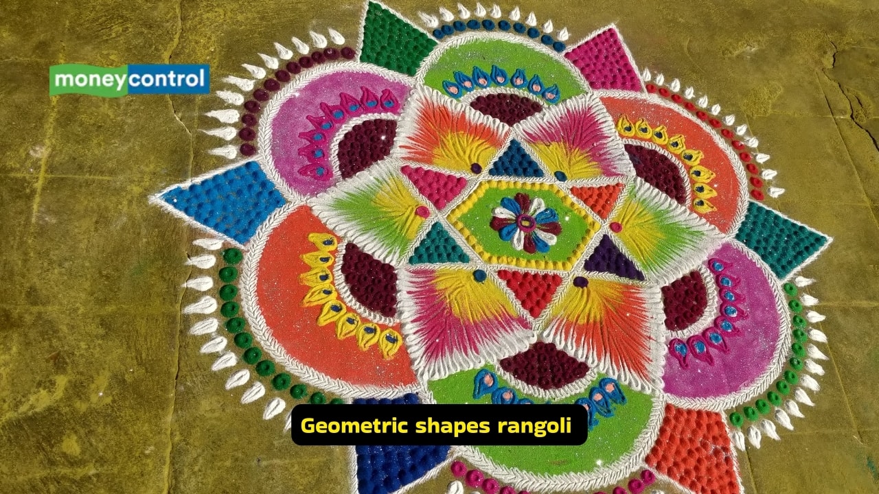 Simple rangoli design idea (Image: Canva)