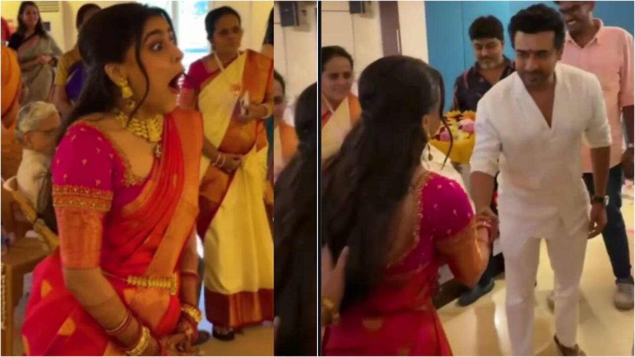 Suriya crashes wedding with a surprise entry; bride’s reaction wins the internet - watch video