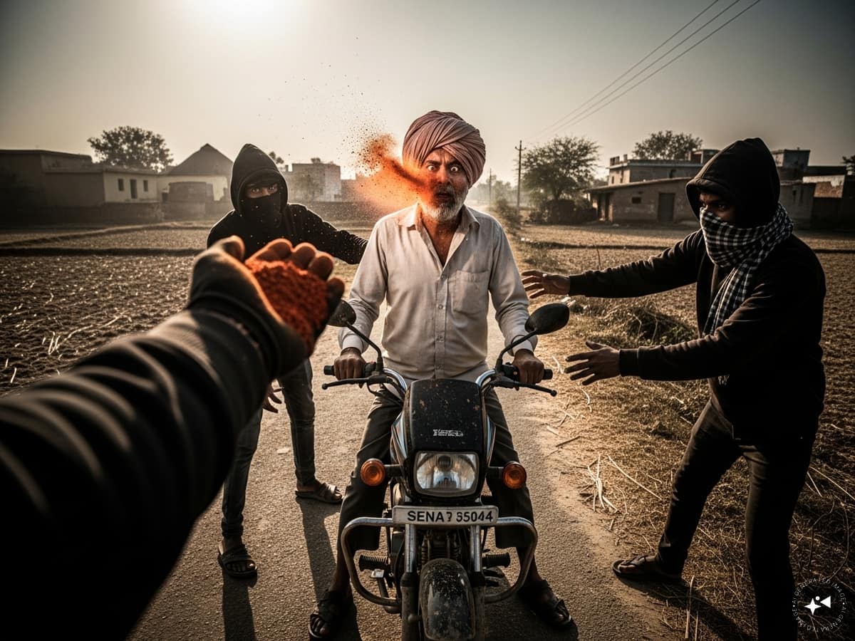 Thieves throw chilli powder in Madhya Pradesh farmer's eyes, decamp with Rs 25 lakh