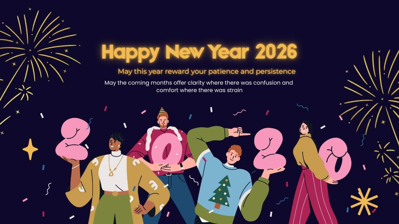 50+ Wishes, Quotes & Messages to share on New Year (Image: Canva)