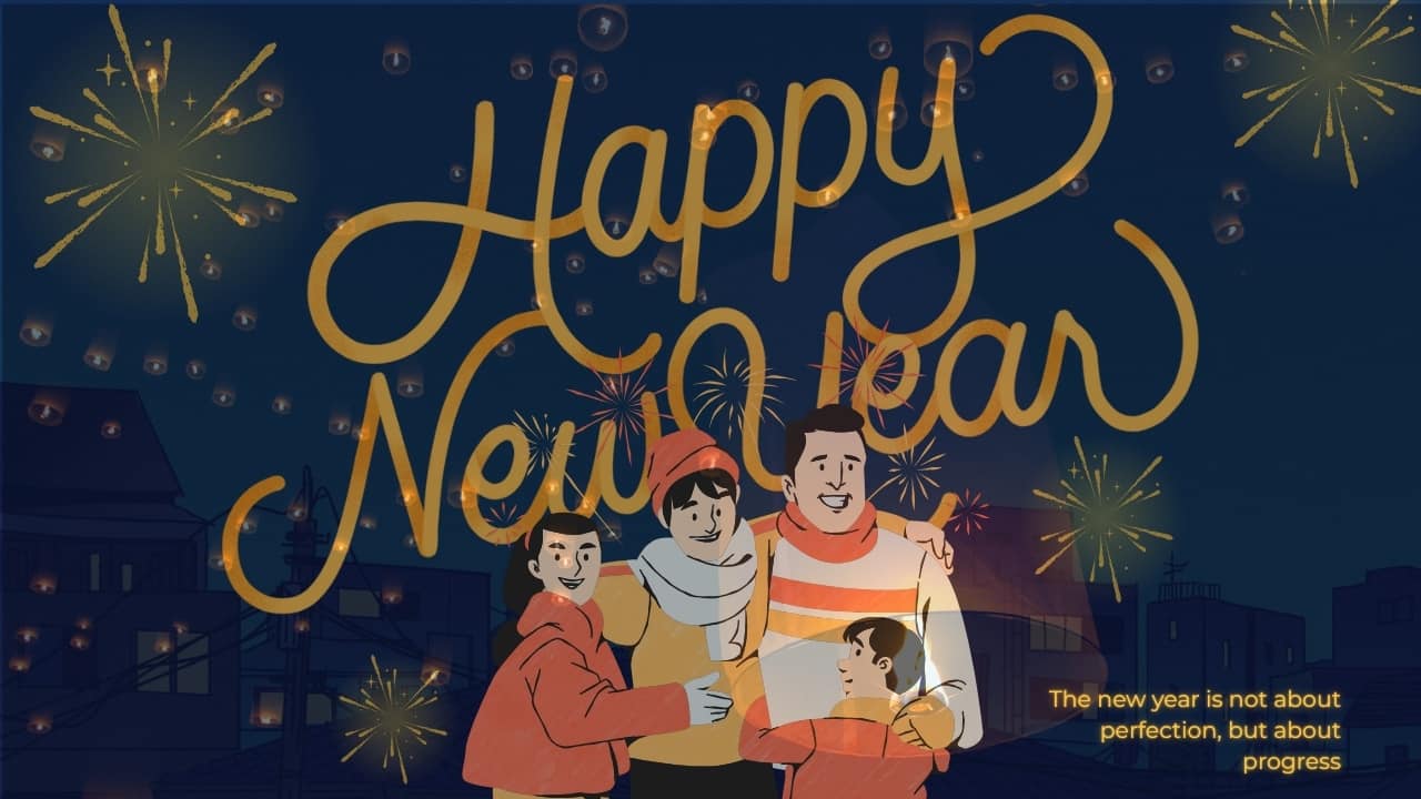 50+ Wishes, Quotes & Messages to share on New Year (Image: Canva)
