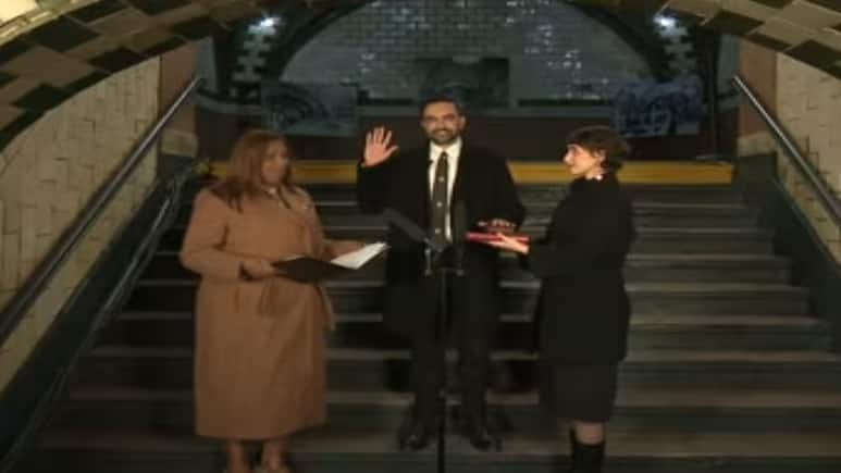 In a first, Zohran Mamdani takes oath as mayor of New York City on Quran