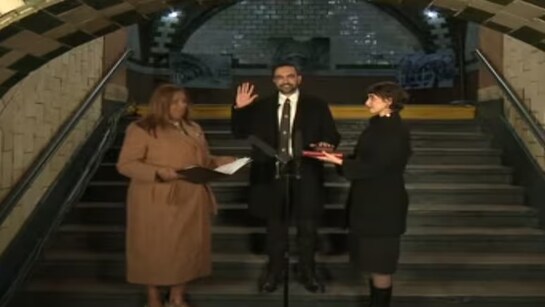 In a first, Zohran Mamdani takes oath as Mayor of New York City on Quran
