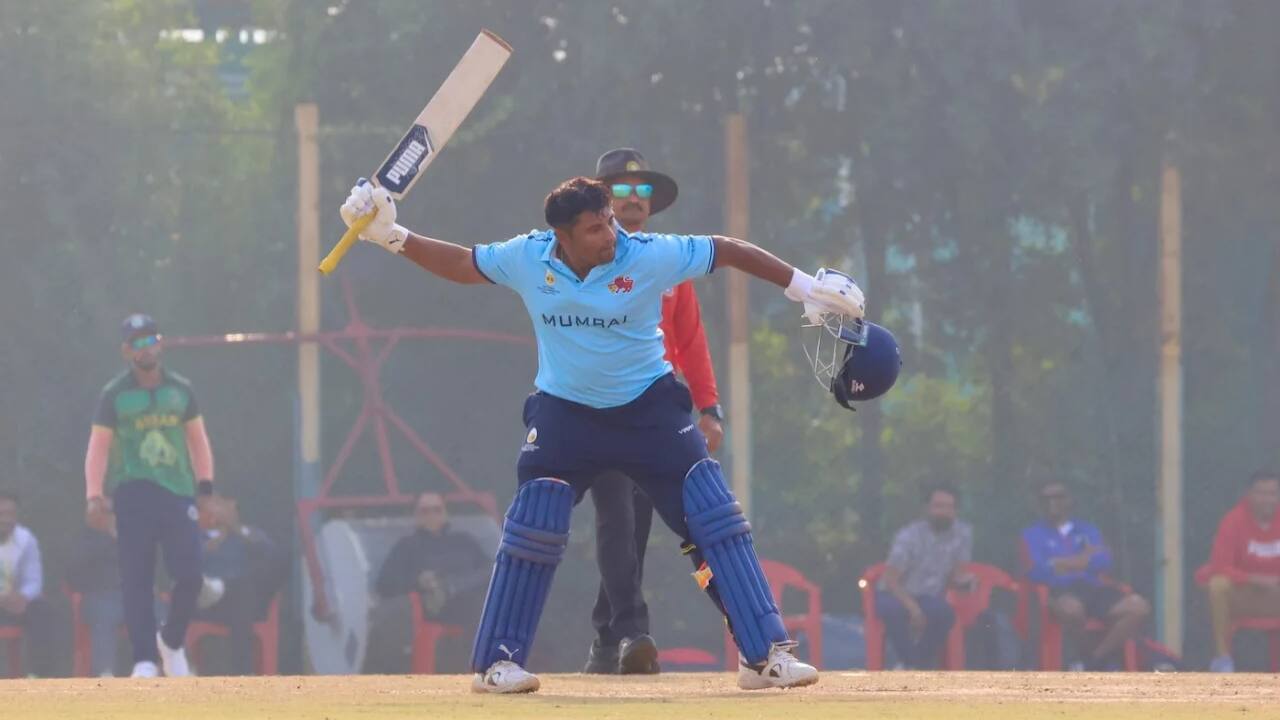 Ashwin pushes CSK to fast-track Sarfaraz Khan after Vijay Hazare Trophy onslaught