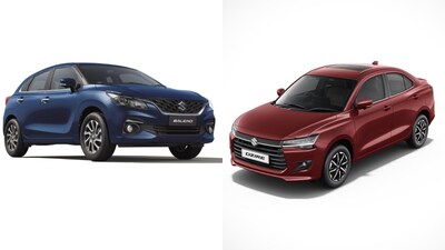 Both Baleno and Dzire are based on Suzuki's Heartect platform.
