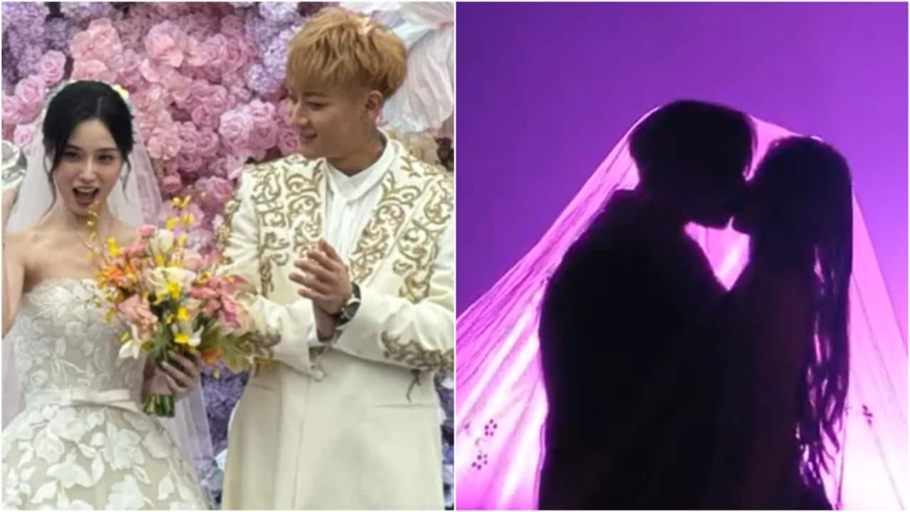 Former SM Entertainment idols Tao and Xu Yiyang kiss on-stage at New Year’s gala - watch video