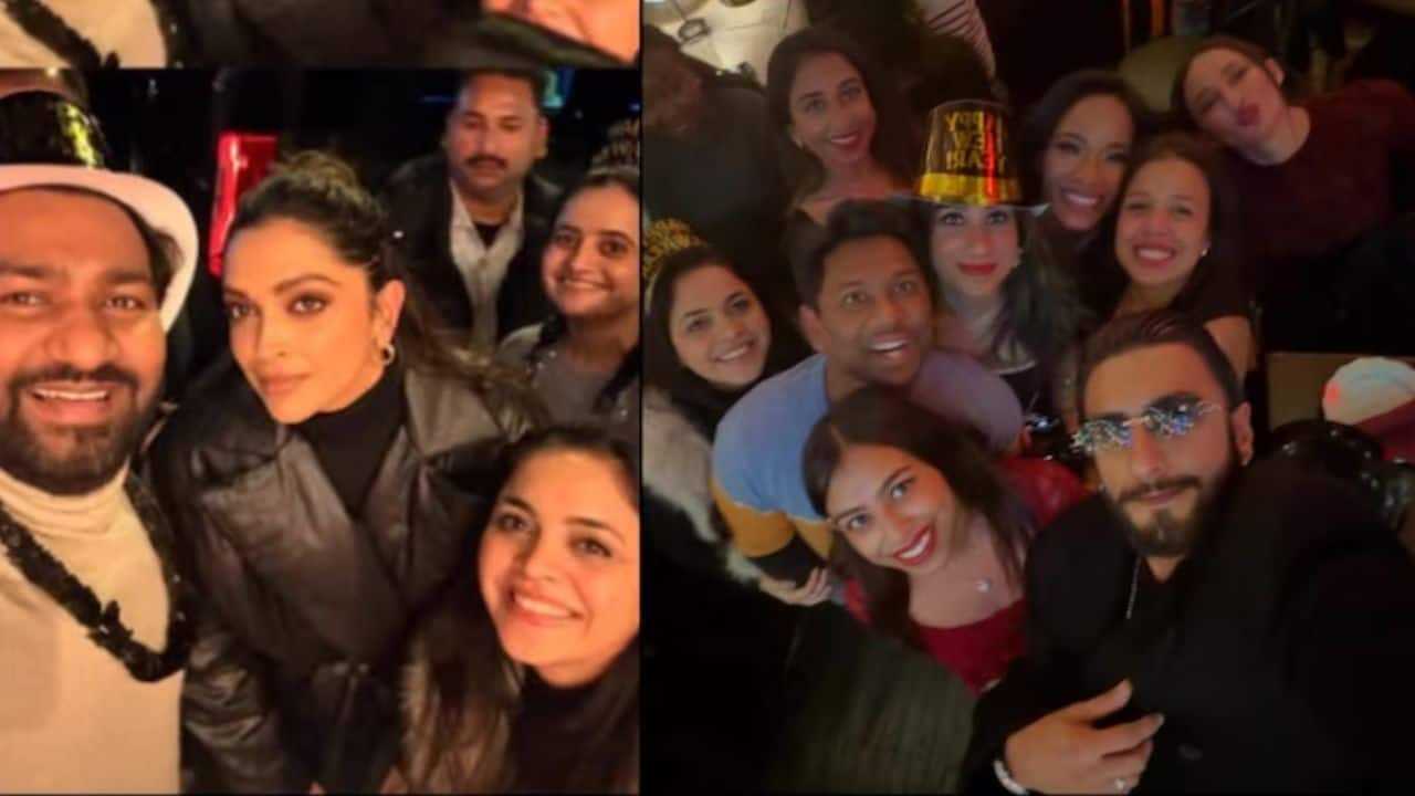 Ranveer Singh, Deepika Padukone ring in the New Year 2026 in New York City with fans