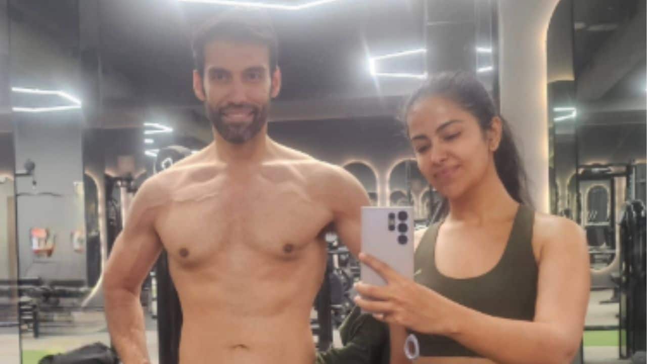 Avika Gor and Milind Chandwani ring in New Year with a quiet gym date