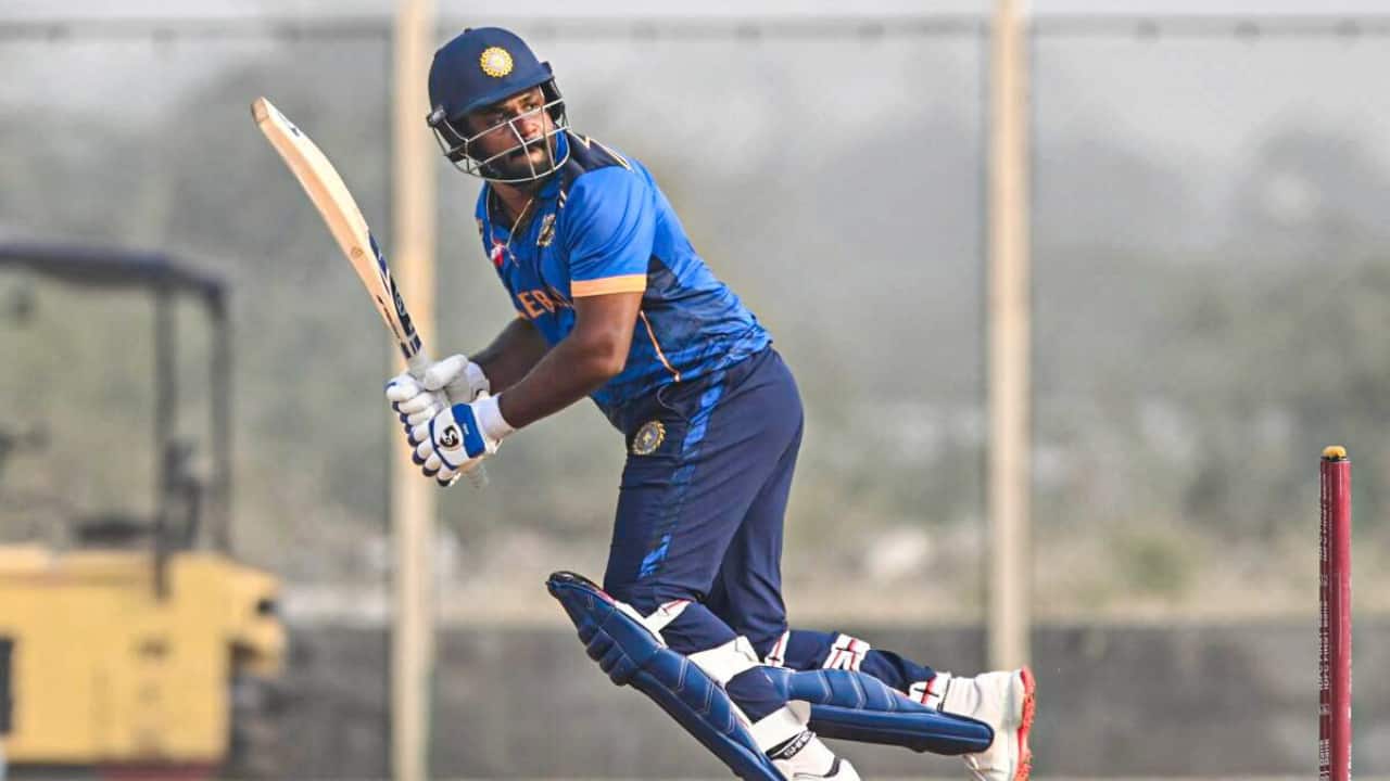 Vijay Hazare Trophy: Sanju Samson scores hundred for Kerala against Jharkhand