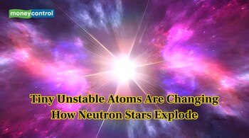 Two unstable atomic nuclei accelerate neutron star explosions. (Image: Canva)