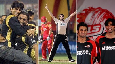 Pakistan players who played in the IPL.