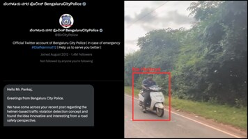 Bengaluru police DMs techie who used AI helmet to record traffic violators: 'We found the idea...'
