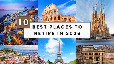 From sun-soaked Europe to laid-back Asia, these are the 10 best countries to retire in 2026—where affordability, healthcare, and quality of life come together.