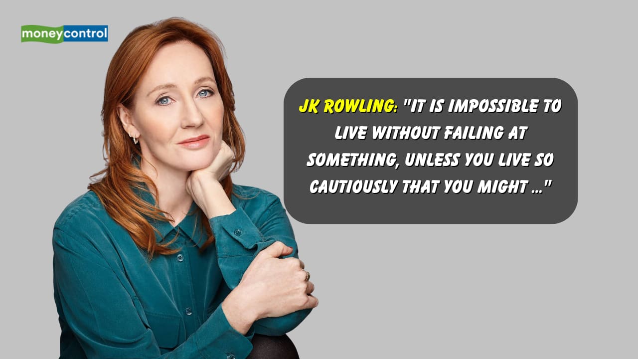 Quote of the Day by JK Rowling: "It is impossible to live without failing at something, unless you live so cautiously that you might ..."