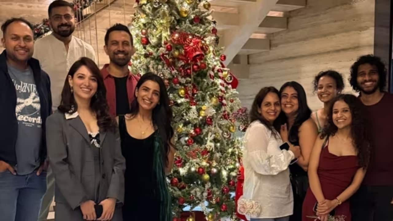 Inside Samantha Ruth Prabhu and Raj Nidimoru’s cosy home evening with Tamannaah Bhatia and friends- pics